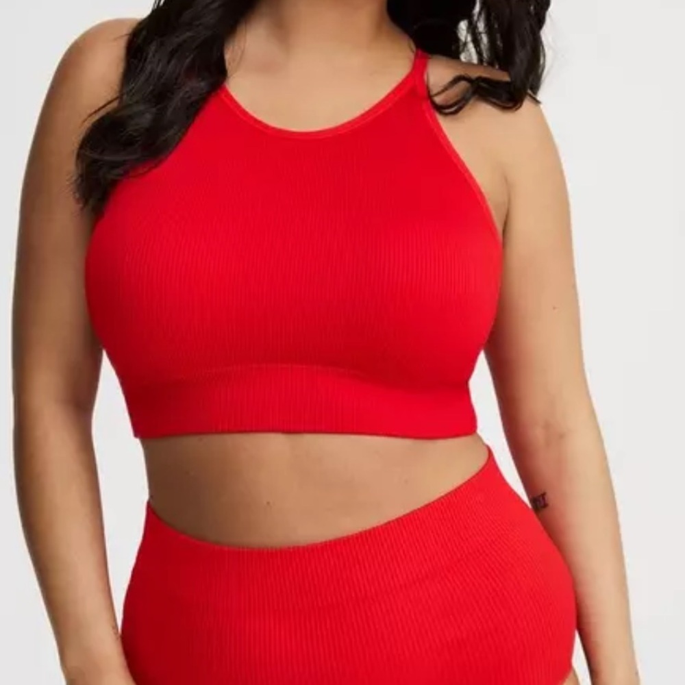 New! Set! Torrid sz‎ 4 Ribbed Bralette Panty 4X - Picture 3 of 3